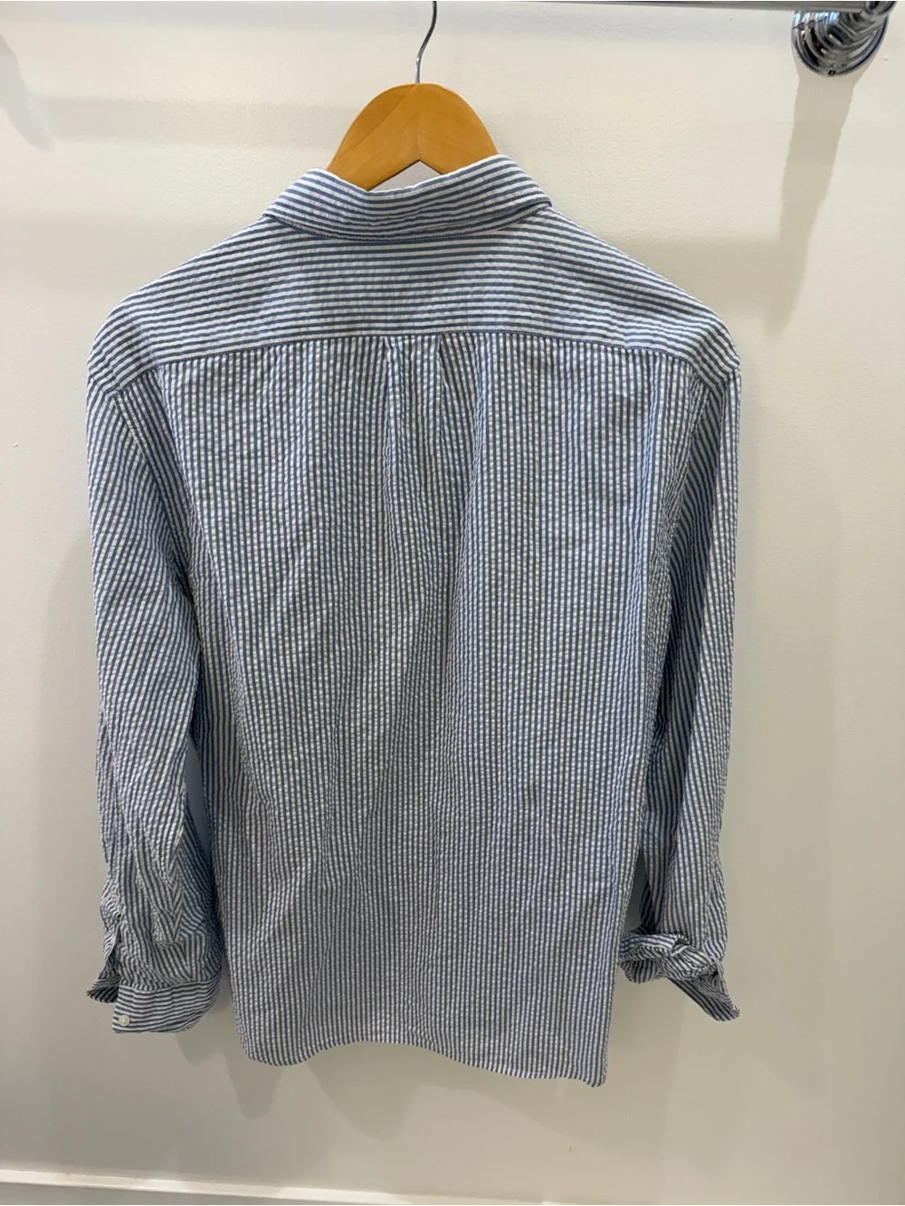 J Crew Slim Seersucker Shirt